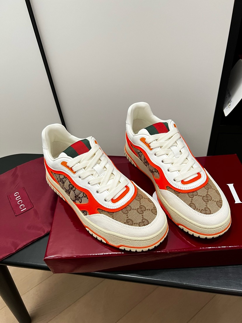 グッチ「Gucci」グッチ バスケットスタイル スニーカー / レザースニーカー