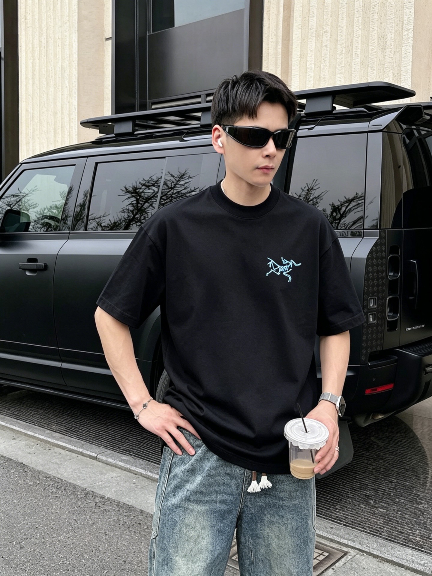 アークテリクス「ARC'TERYX」ロゴプリントTシャツ / ショートスリーブ クルーネック