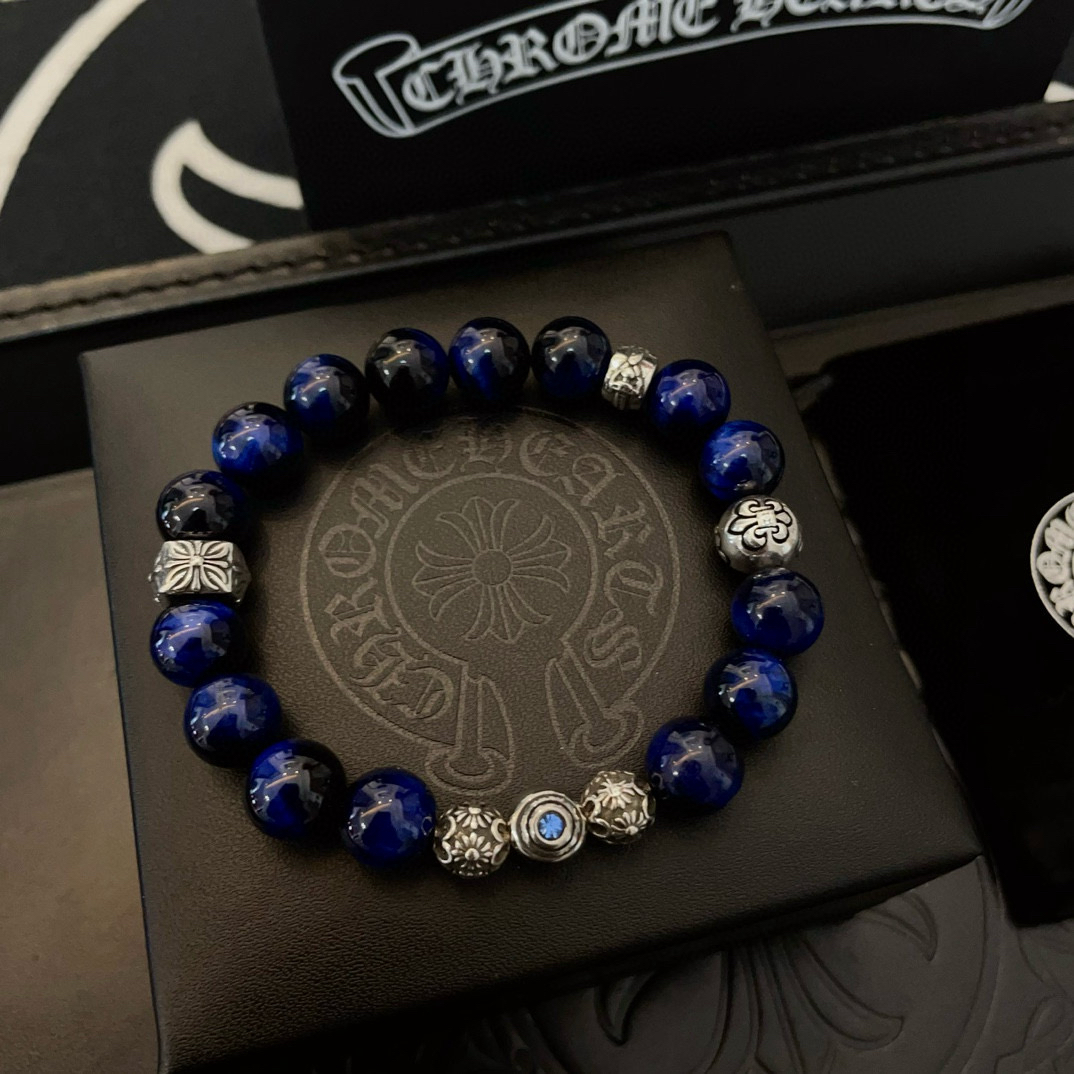 クロムハーツ「Chrome Hearts」ブレスレット - ヴィンテージ＆ロックテイスト ペア用
