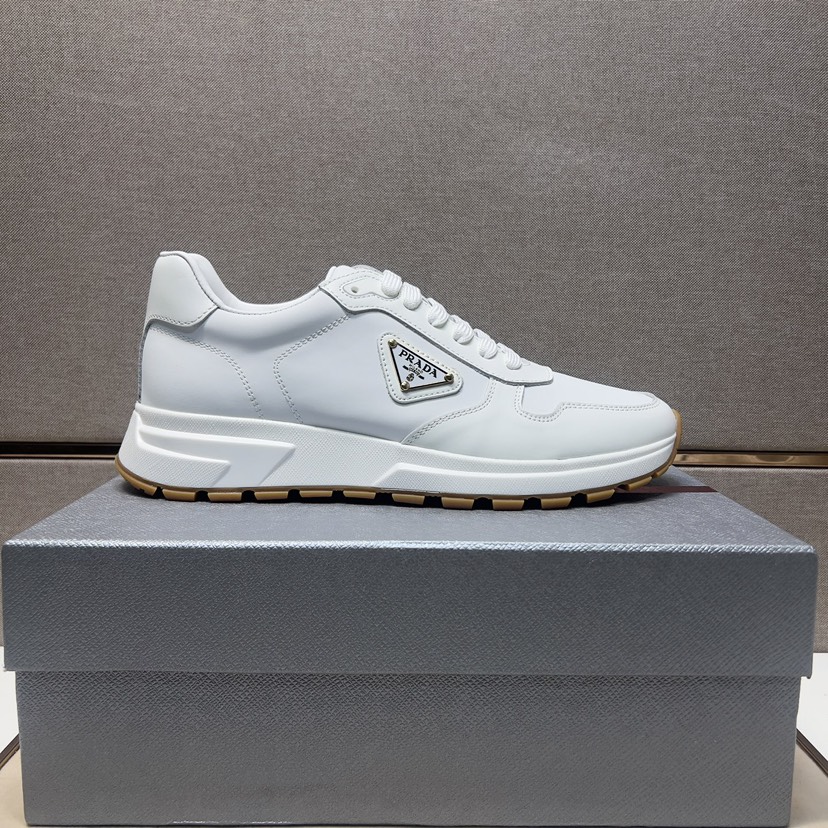 プラダ「Prada」プラダ プレミアムスニーカー (2026年春夏モデル) / レザースニーカー