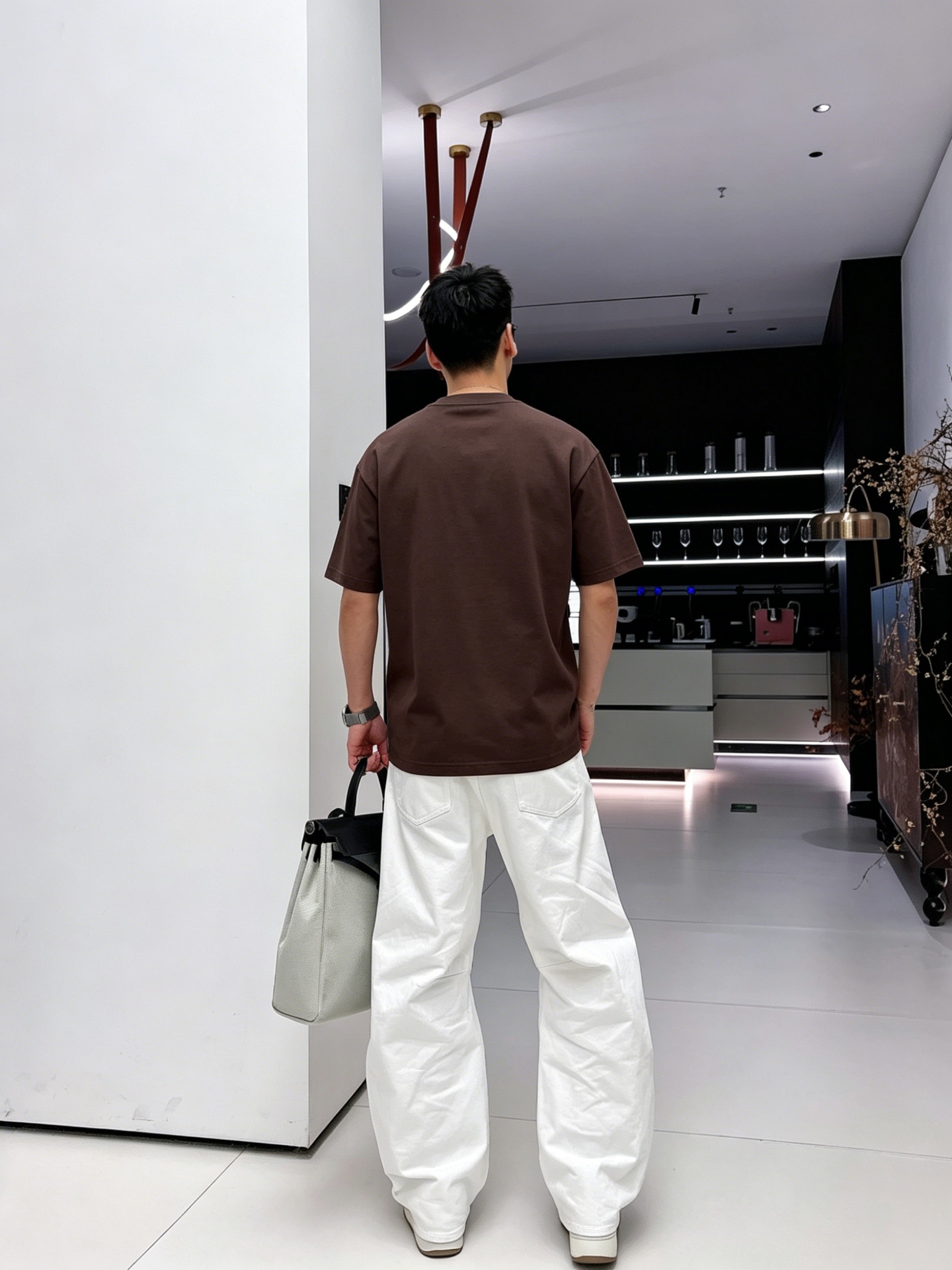 ルイ・ヴィトン「Louis Vuitton」ロゴプリントTシャツ / ショートスリーブ クルーネック