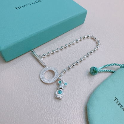ティファニー「Tiffany & Co.」ポリッシュドシルバーリンク ブレスレット