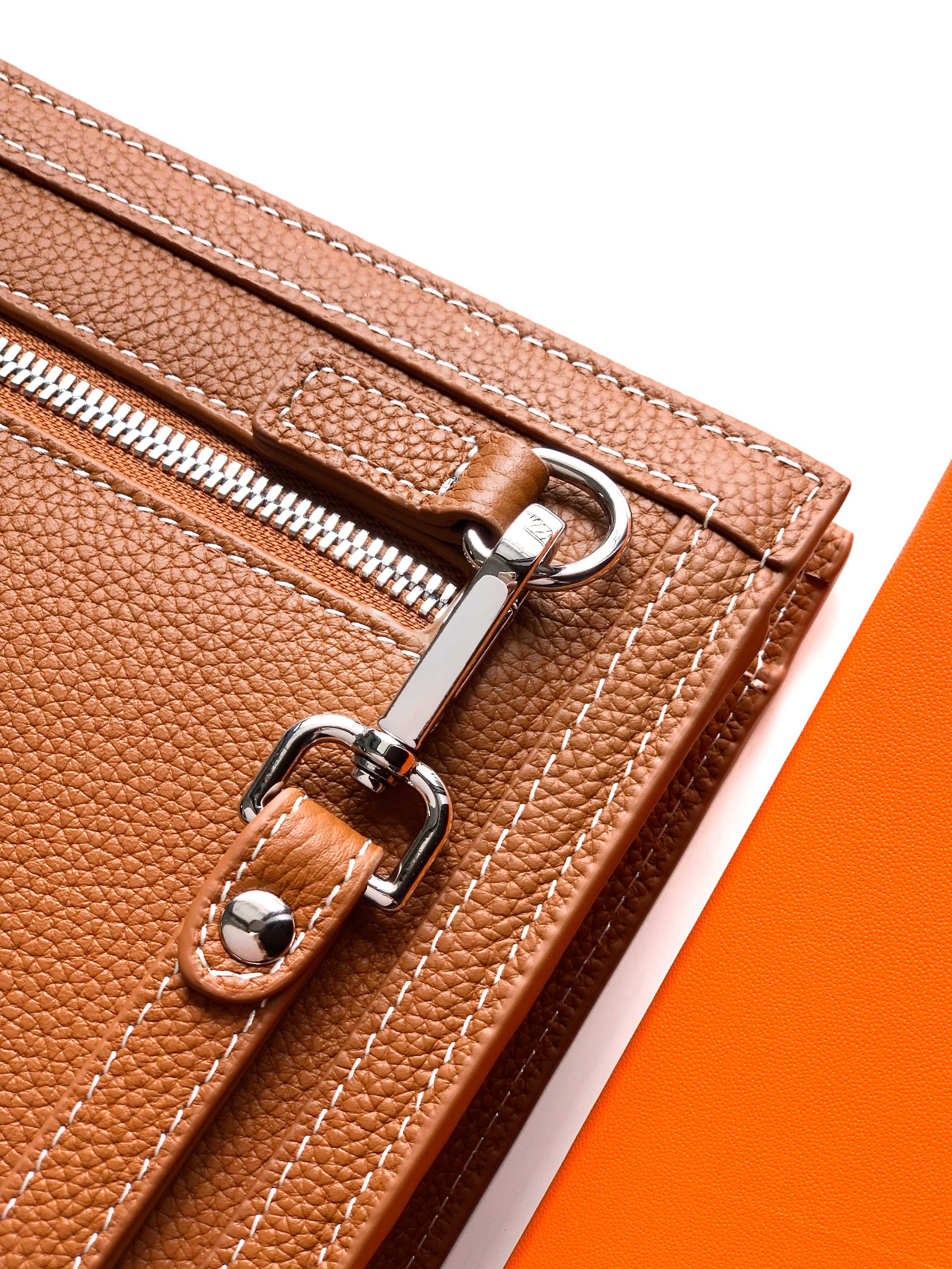 エルメス「Hermès」エルメス レザーハンドバッグ / クラッチバッグ 