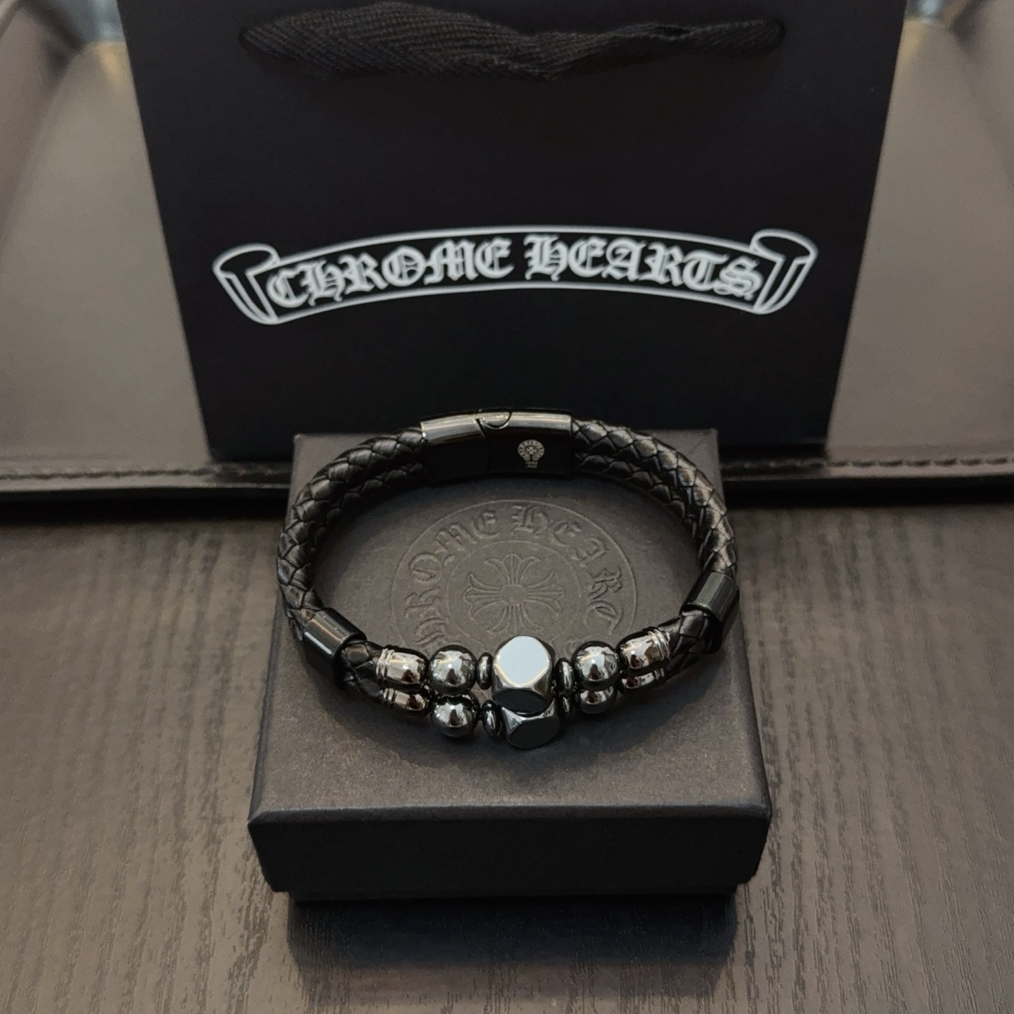 クロムハーツ「Chrome Hearts」ブレスレット - ヴィンテージ＆ロックテイスト ペア用
