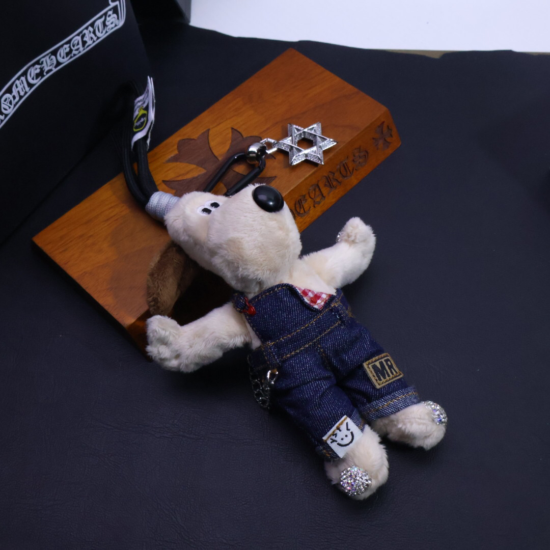 クロムハーツ「Chrome Hearts」バッグチャーム - すべてのトレンドバッグに合わせて、クールでキュートなスタイルを