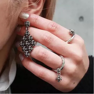 クロムハーツ「Chrome Hearts」クラシックヴィンテージ＆モダン イヤリング/ピアス/イヤカフ - ユニセックス