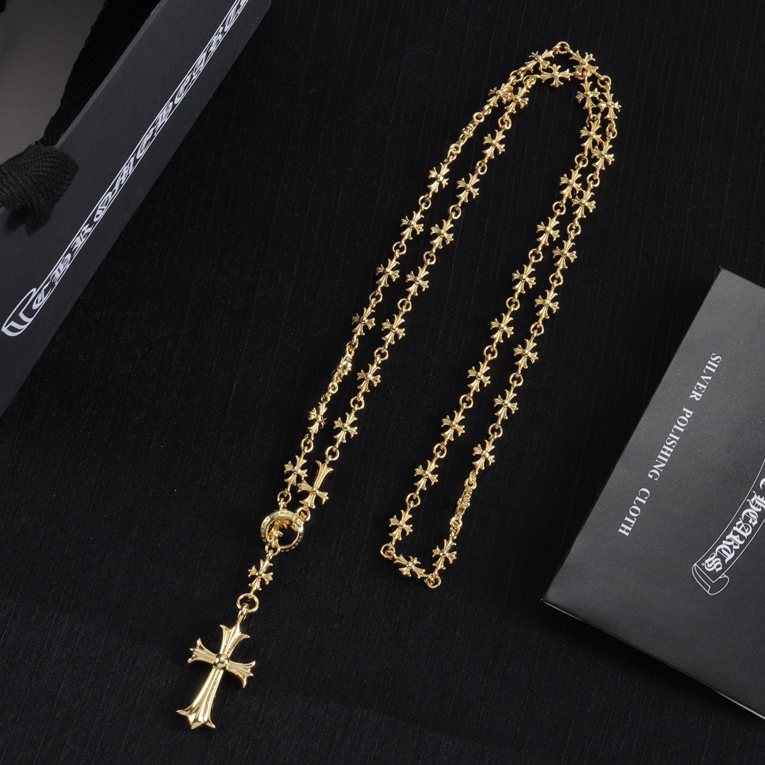 クロムハーツ「Chrome Hearts」シンプルペンダントネックレス - ユニセックス