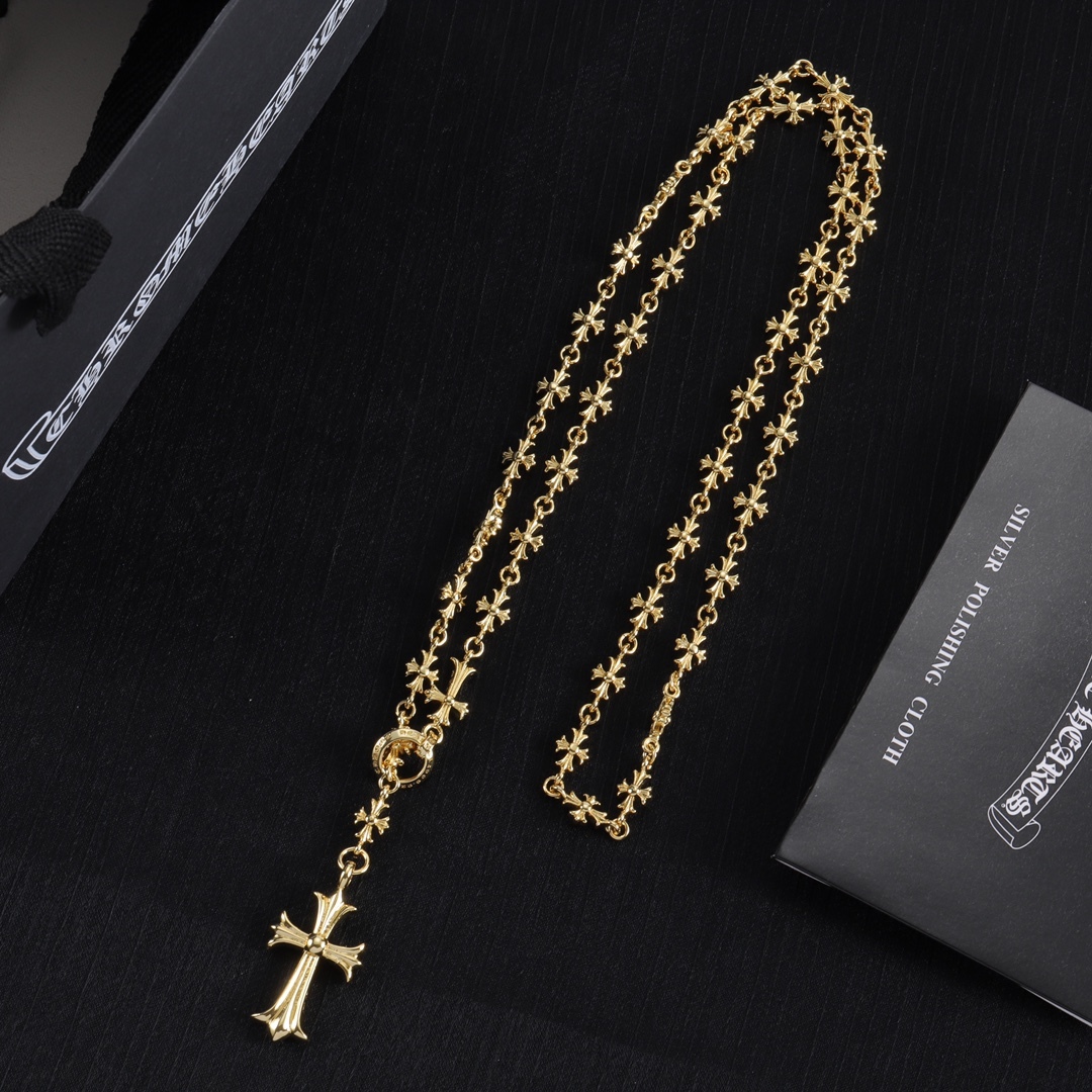 クロムハーツ「Chrome Hearts」シンプルペンダントネックレス - ユニセックス