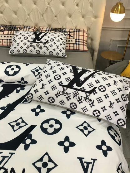 ルイ・ヴィトン「Louis Vuitton」プレミアムコットン デジタルプリント 4点セット