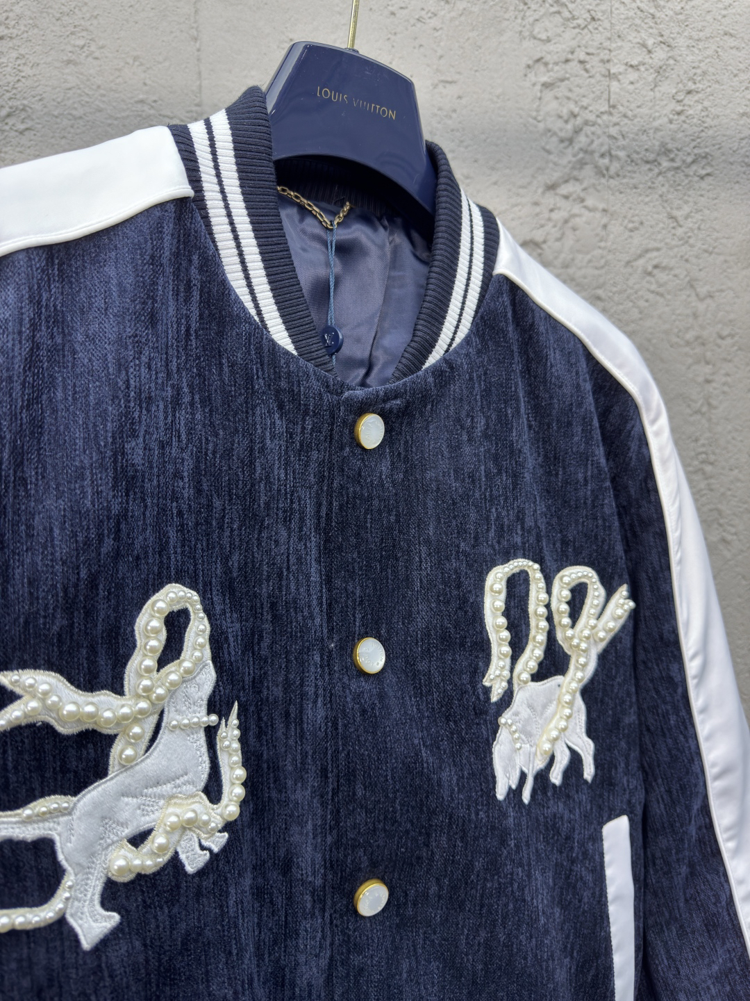 ルイ・ヴィトン「Louis Vuitton」モダンベースボールジャケット