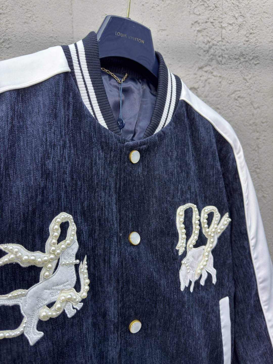 ルイ・ヴィトン「Louis Vuitton」モダンベースボールジャケット
