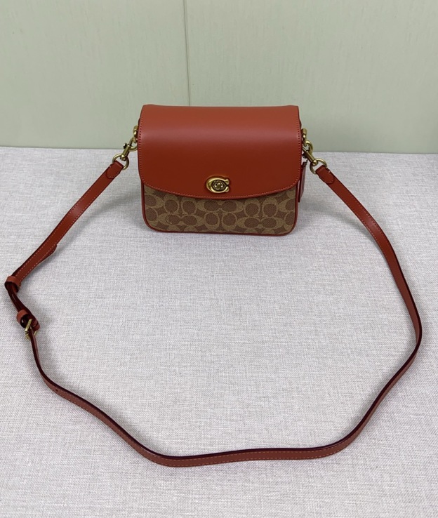 コーチ(Coach) キャシー クロスボディ バッグ 19・シグネチャー キャンバス CV436