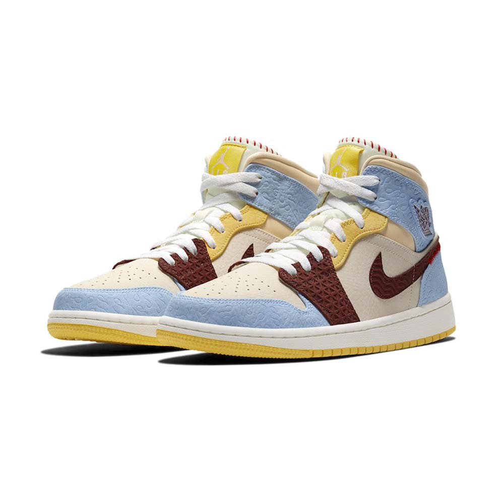 ナイキ「Nike」 Maison Chateau Rouge x Air Jordan 1 Mid SE 'Fearless'スニーカー