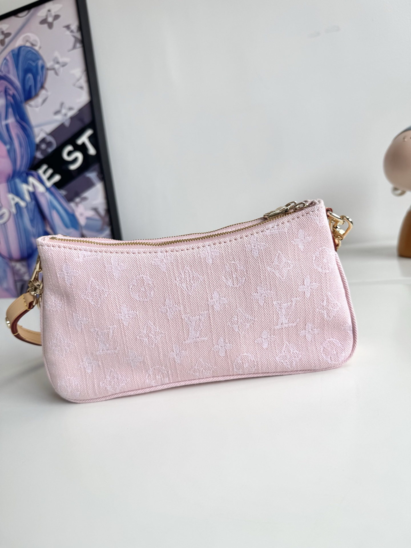 ルイ・ヴィトン「Louis Vuitton」Liv Pochette ハンドバッグ