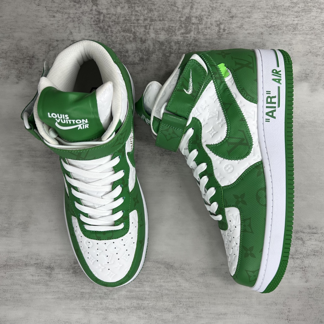 「コラボモデル」Louis Vuitton x Off-White x Nike Air Force 1 High スニーカー