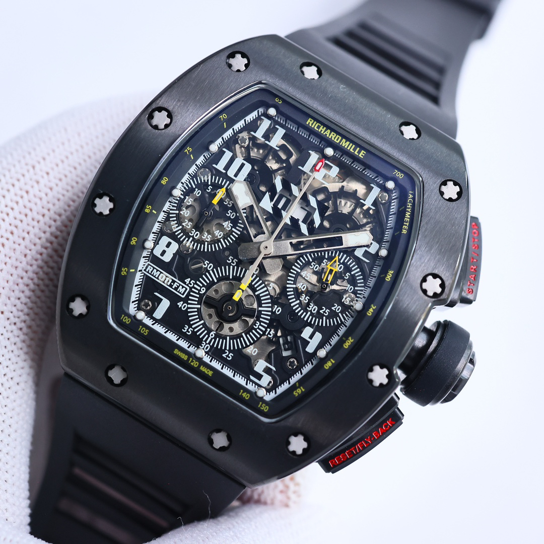 リシャール ミル「Richard Mille」 RM011-FM フライバック クロノグラフ メンズウォッチ49MM