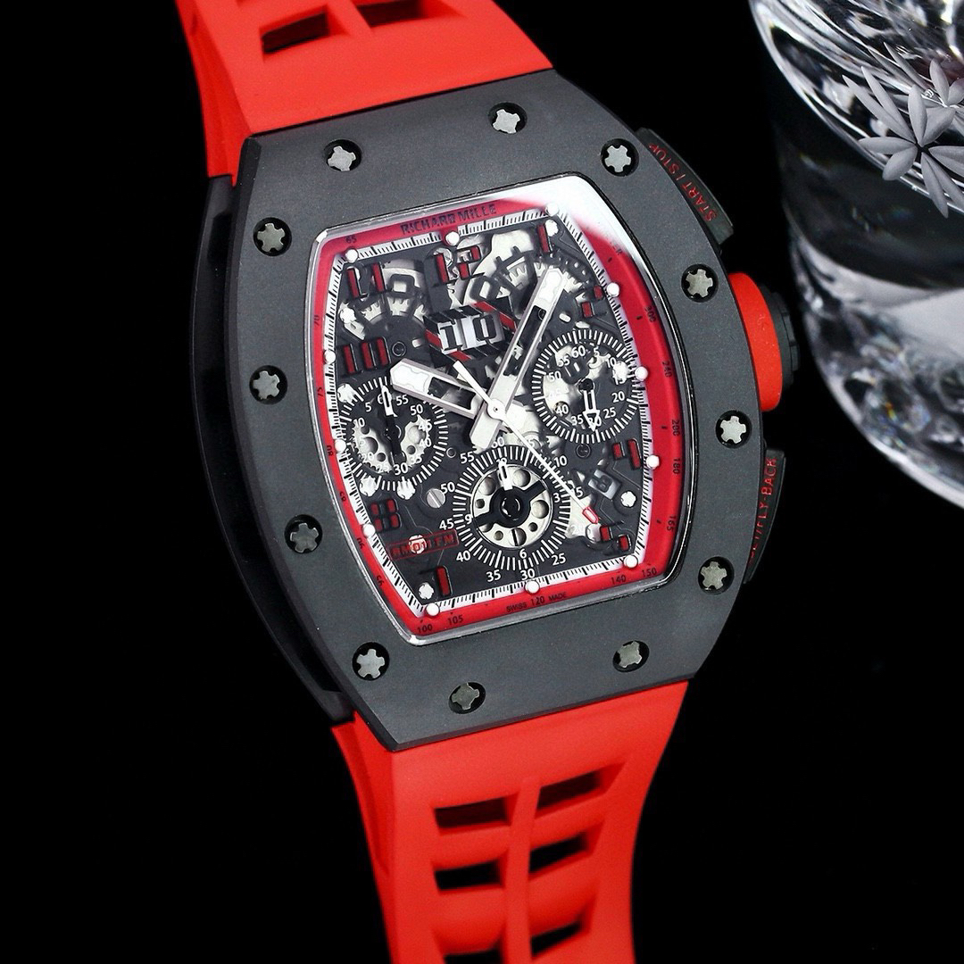 リシャール ミル「Richard Mille」カーボンファイバー クロノグラフ RM011 50MM
