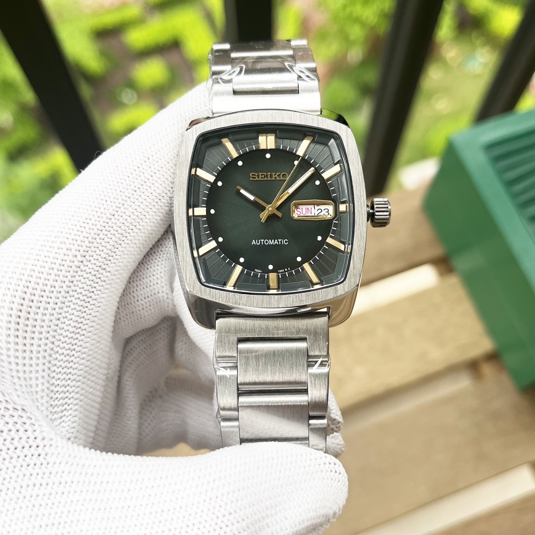 セイコー［Seiko］プリザージュ トノーケース 機械式腕時計40MM-ISETAN PRESTIGE CURATED