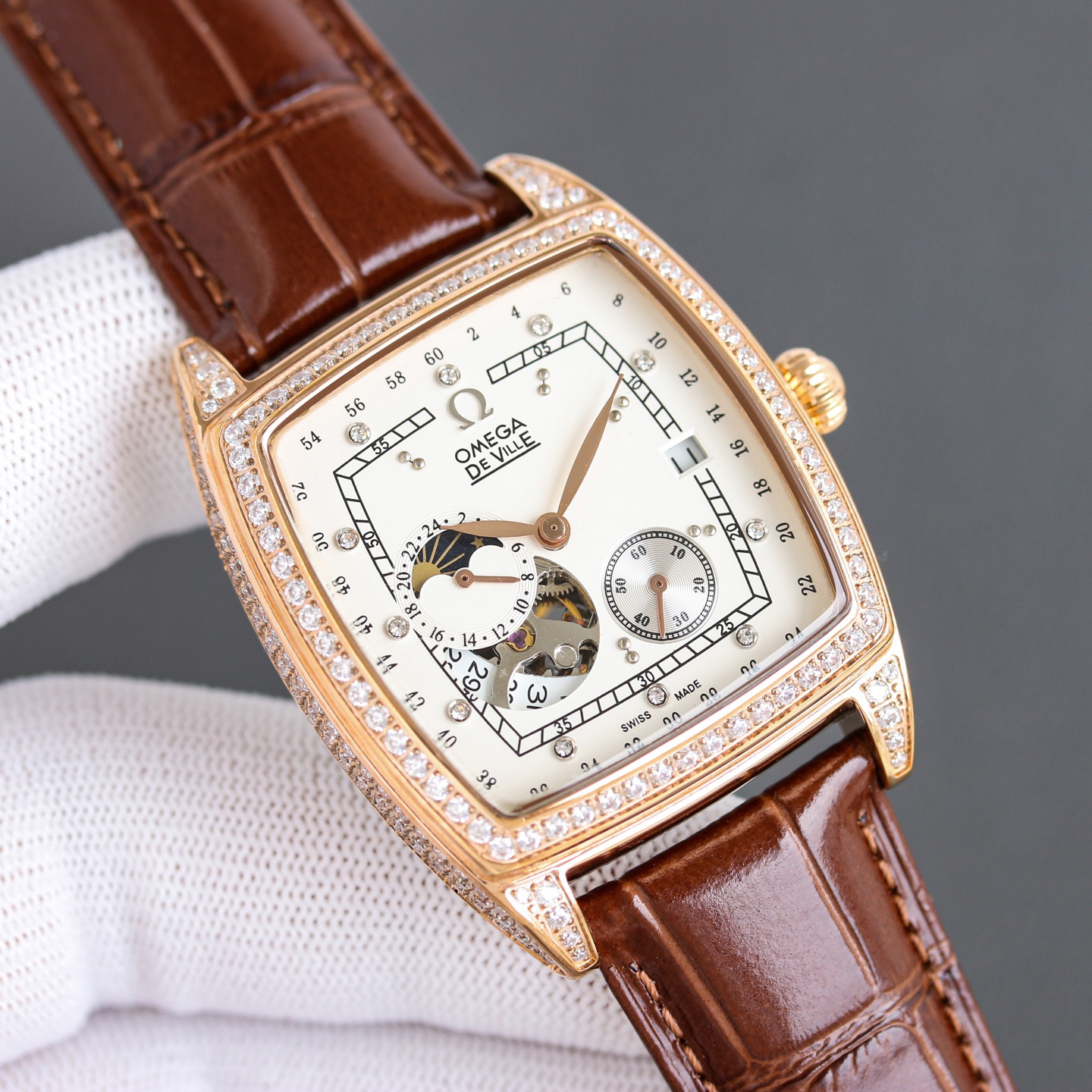 オメガ［Omega］コンステレーション フルダイヤモンド クロノメーター42MM