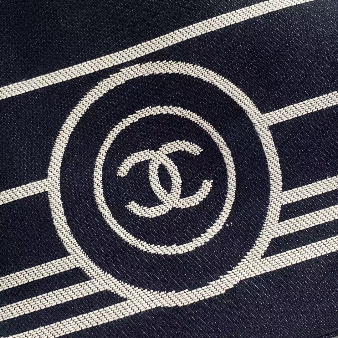 シャネル「Chanel」Coco Beach デニム トートバッグ