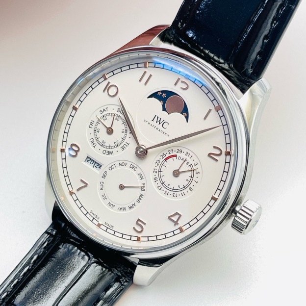 アイ・ダブリュー・シー「IWC」ポルトギーゼ パーペチュアルカレンダー 腕時計 42mm