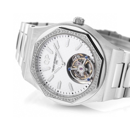 ジラール・ペルゴ「Girard-Perregaux」ラウレアート クロノグラフ トゥールビヨン 腕時計42MM