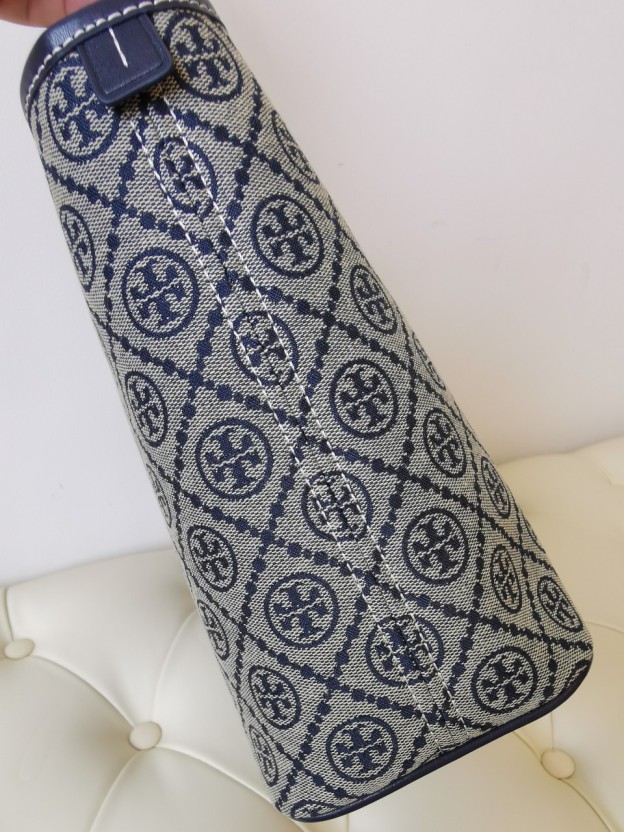 トリー バーチ「Tory Burch」1915 ブルーフラワー トートバッグ