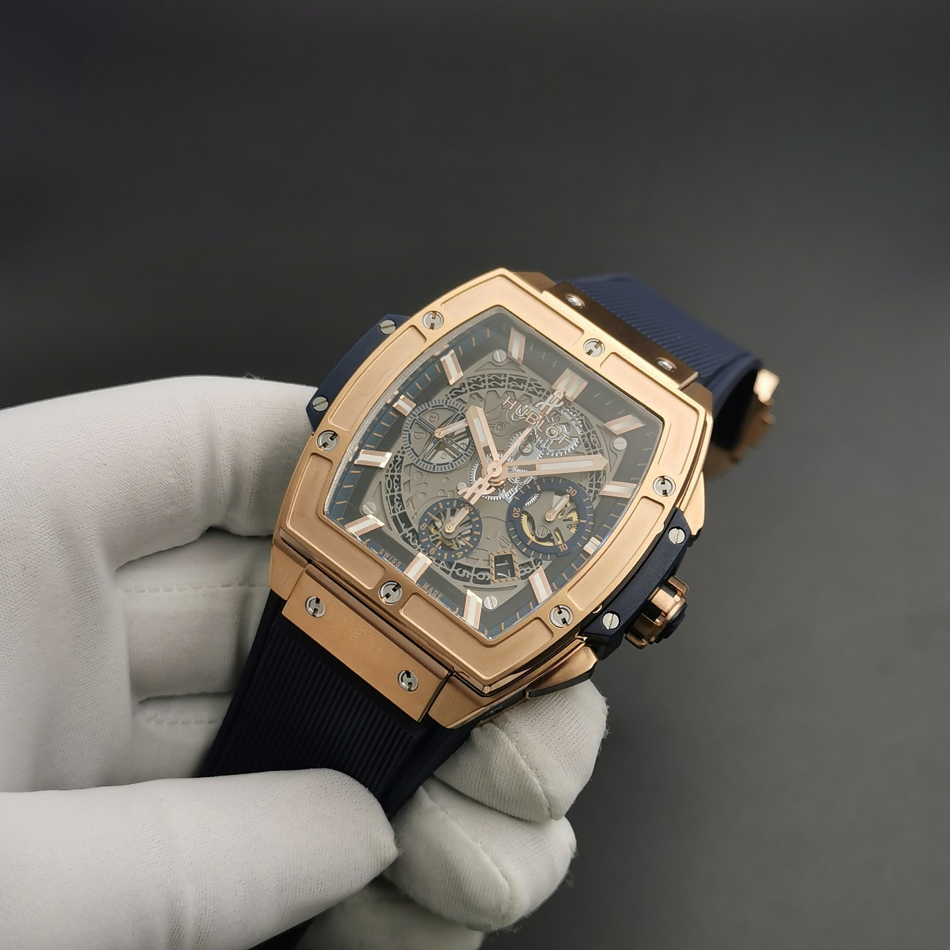 ウブロ［Hublot］スピリット オブ ビッグバン クロノグラフ メンズウォッチ42MM