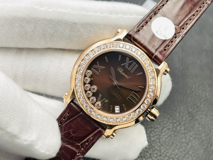 ショパール「Chopard」ハッピーダイヤモンド レディースウォッチ36MM
