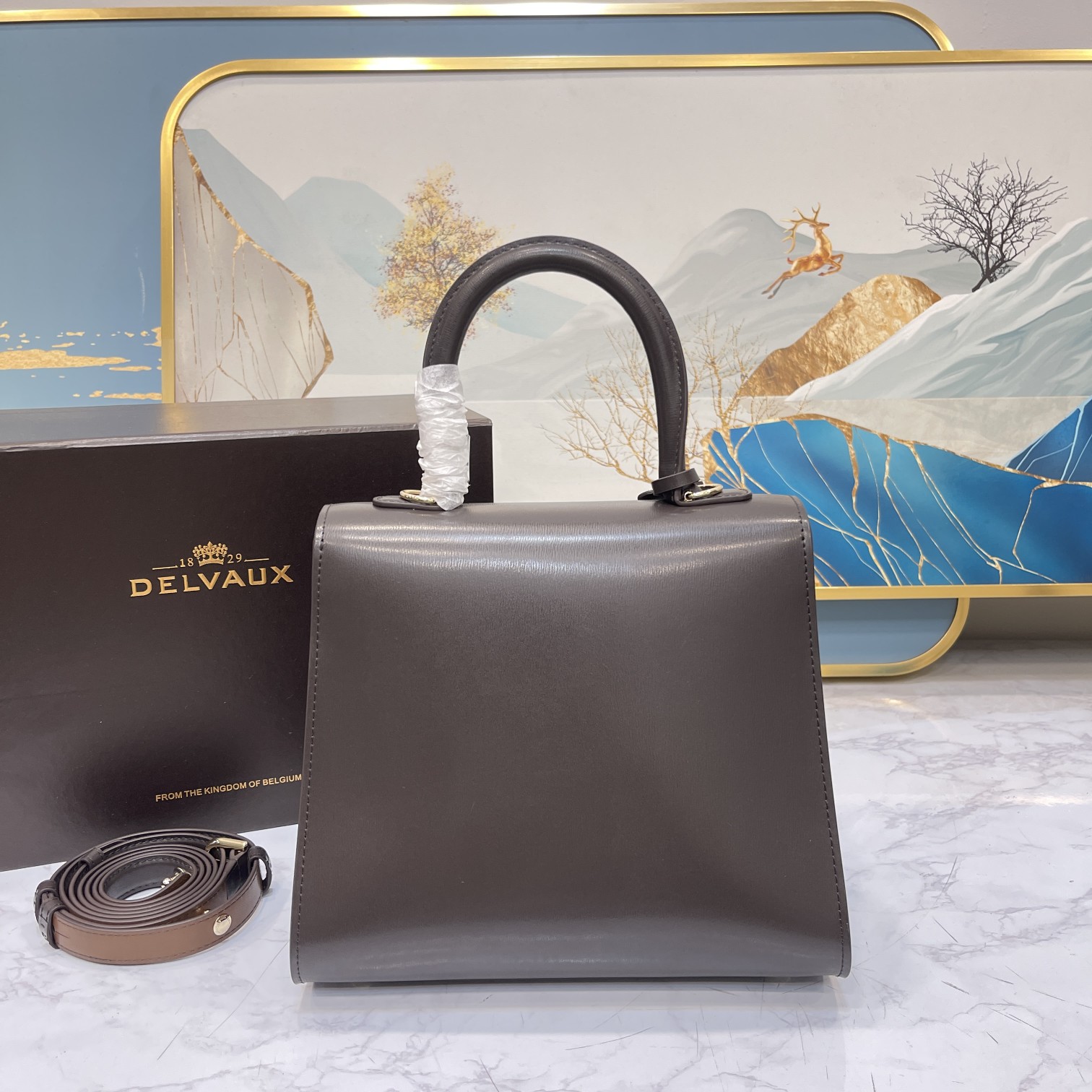 デルヴォー「Delvaux」 ショルダーバッグ