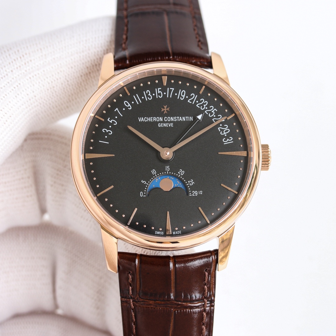 ヴァシュロン・コンスタンタン「Vacheron Constantin」ラクタブルカレンダー 腕時計40MM