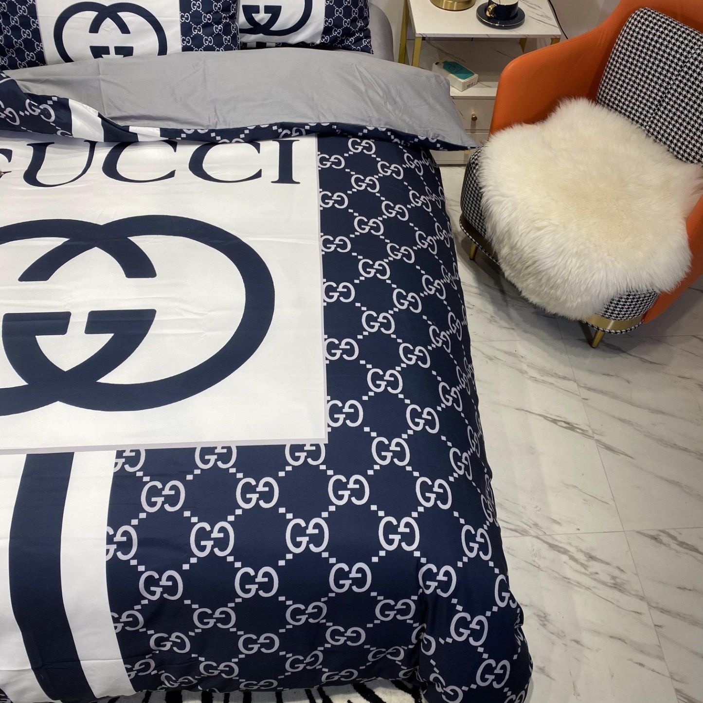 グッチ「Gucci」プレミアムコットン デジタルプリント 4点セット