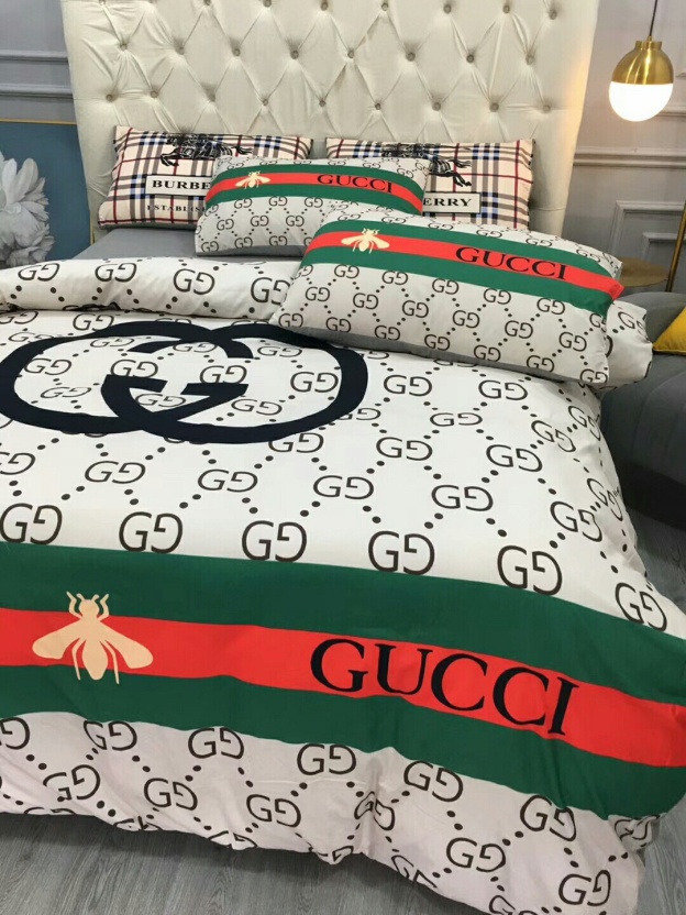 グッチ「Gucci」プレミアムコットン デジタルプリント 4点セット