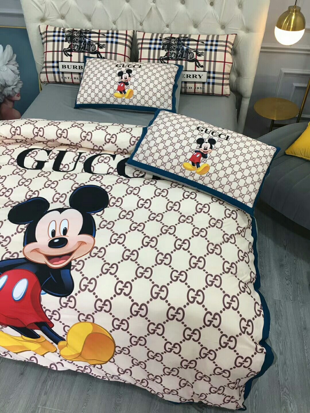 グッチ「Gucci」プレミアムコットン デジタルプリント 4点セット