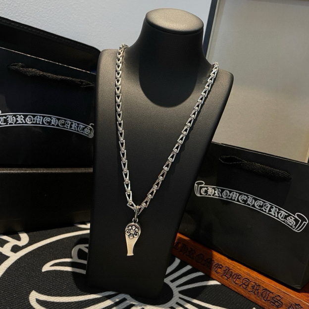クロムハーツ「Chrome Hearts」クラシック ペンダントネックレス - 男女兼用