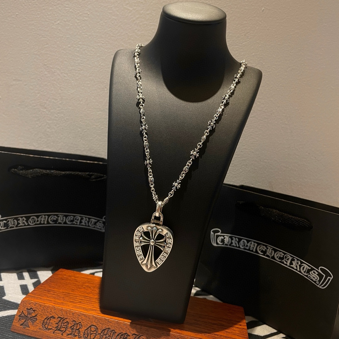 クロムハーツ「Chrome Hearts」クラシック ペンダントネックレス - 男女兼用