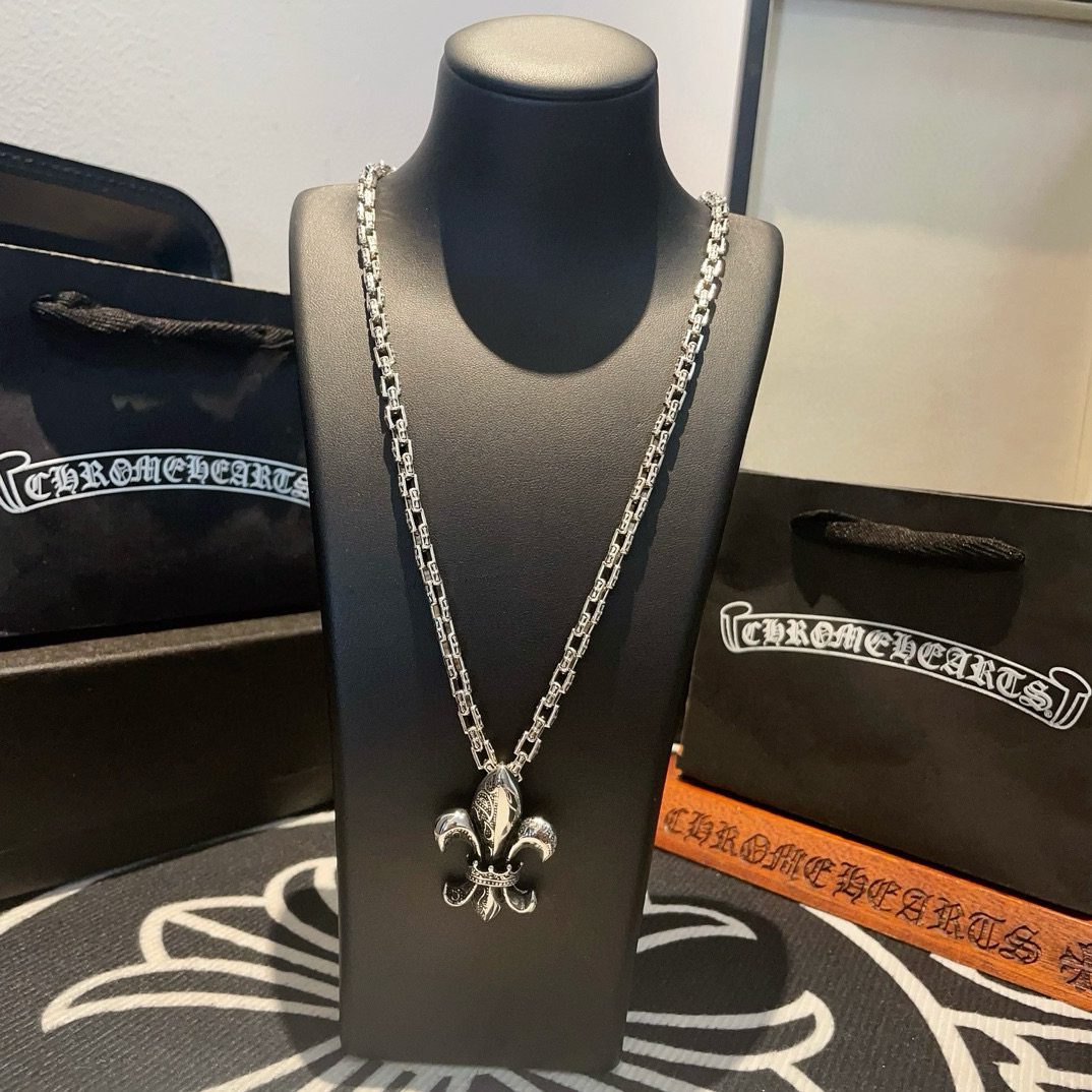 クロムハーツ「Chrome Hearts」クラシック ペンダントネックレス - 男女兼用