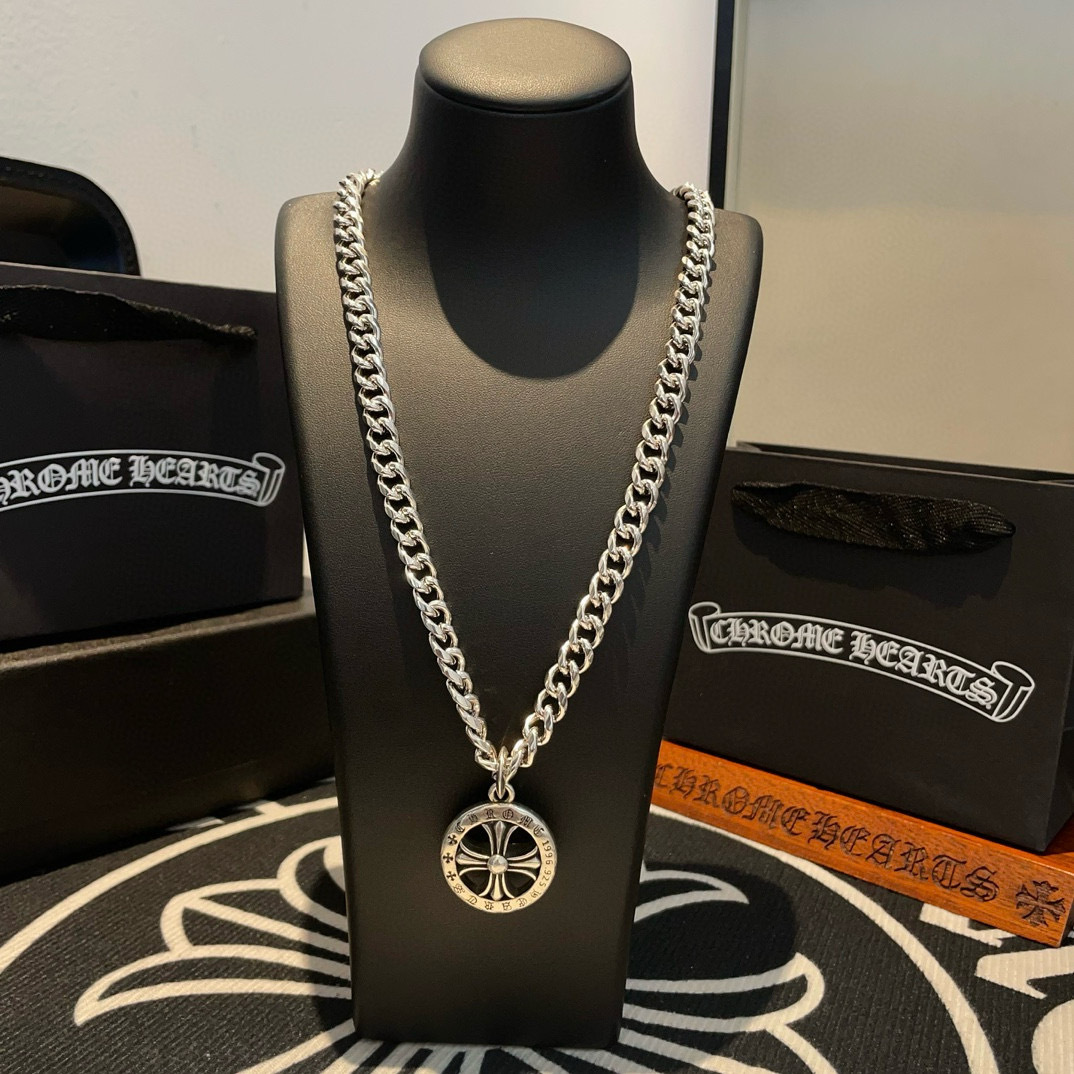 クロムハーツ「Chrome Hearts」クラシック ペンダントネックレス - 男女兼用