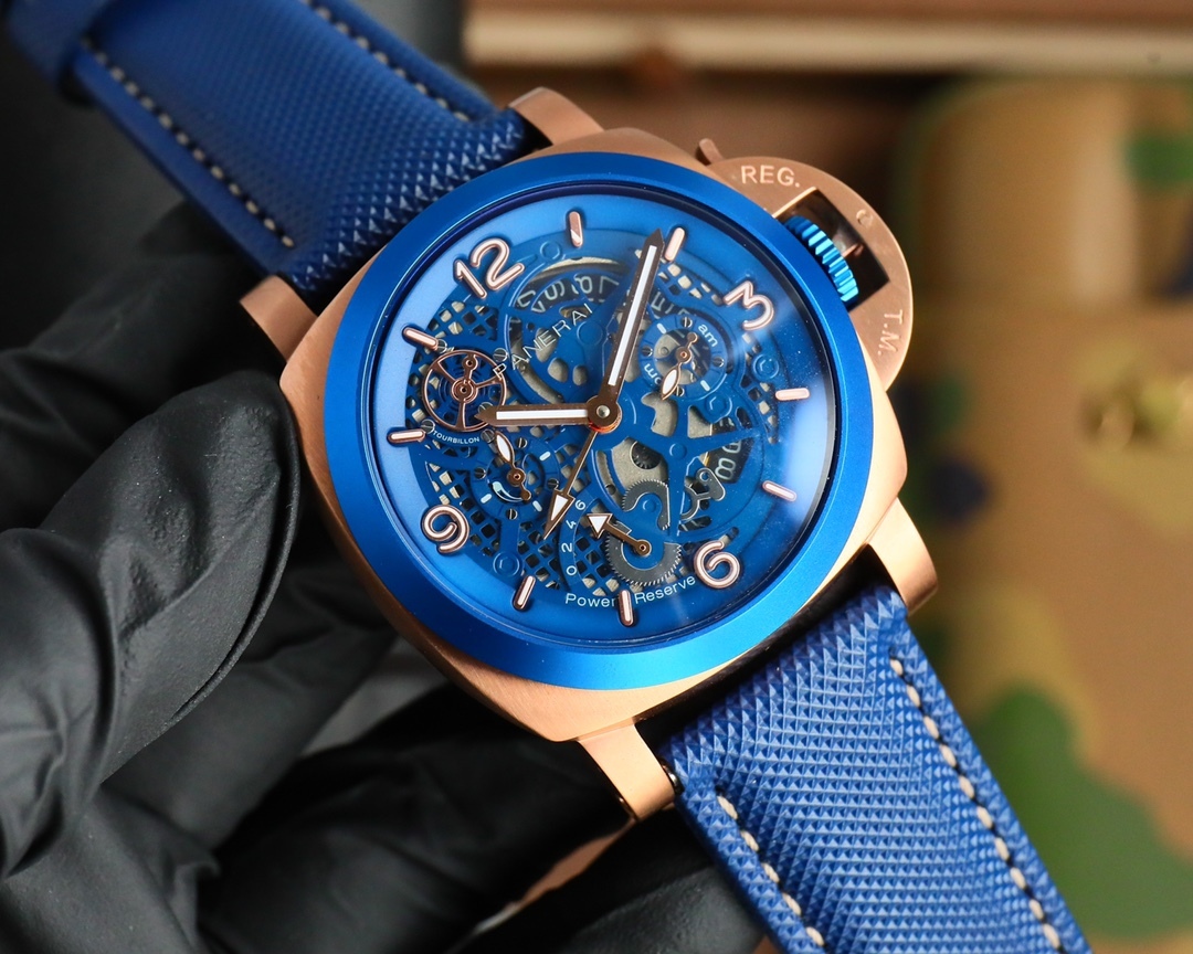 パネライ［Panerai］Luminor Series Curved Coated Sapphire Glass Watch44MM