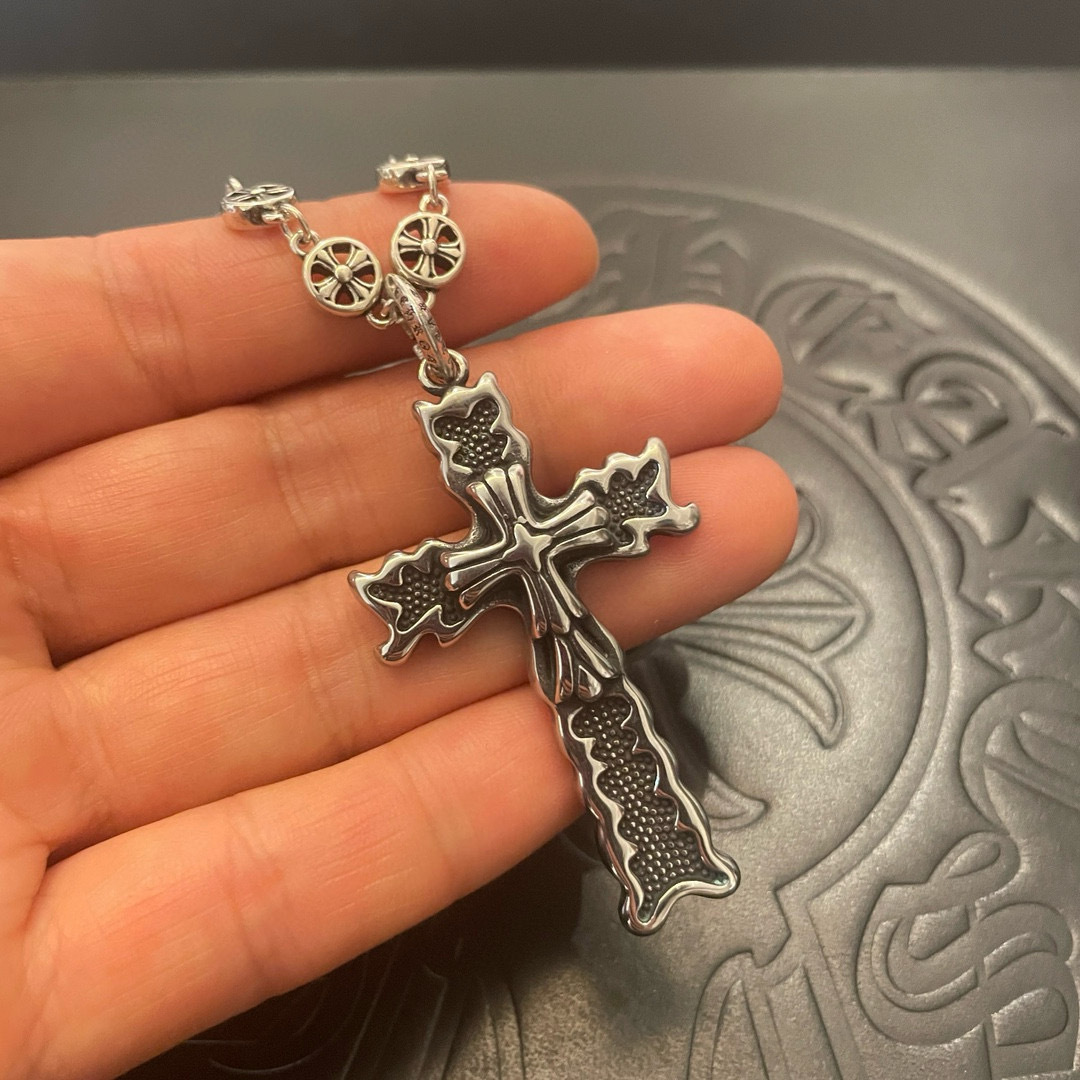 クロムハーツ「Chrome Hearts」クラシック ペンダントネックレス - 男女兼用