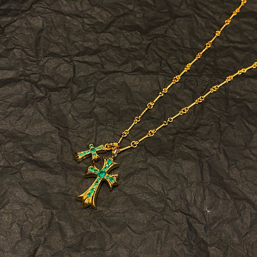 クロムハーツ「Chrome Hearts」クラシック ペンダントネックレス - 男女兼用