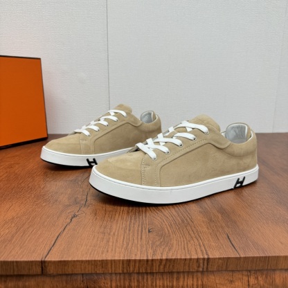 エルメス［Hermès］キッドレザー メンズ コンフォートスニーカー