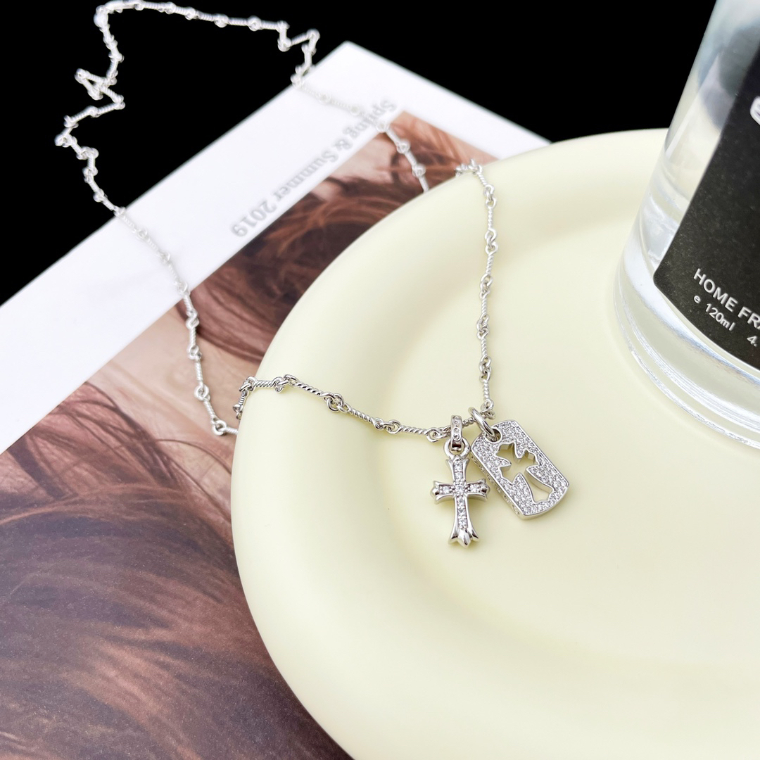 クロムハーツ「Chrome Hearts」クラシック ペンダントネックレス - 男女兼用