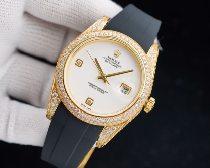 ロレックス［Rolex］デイトジャスト フルダイヤ ラグジュアリー 41MM 2色