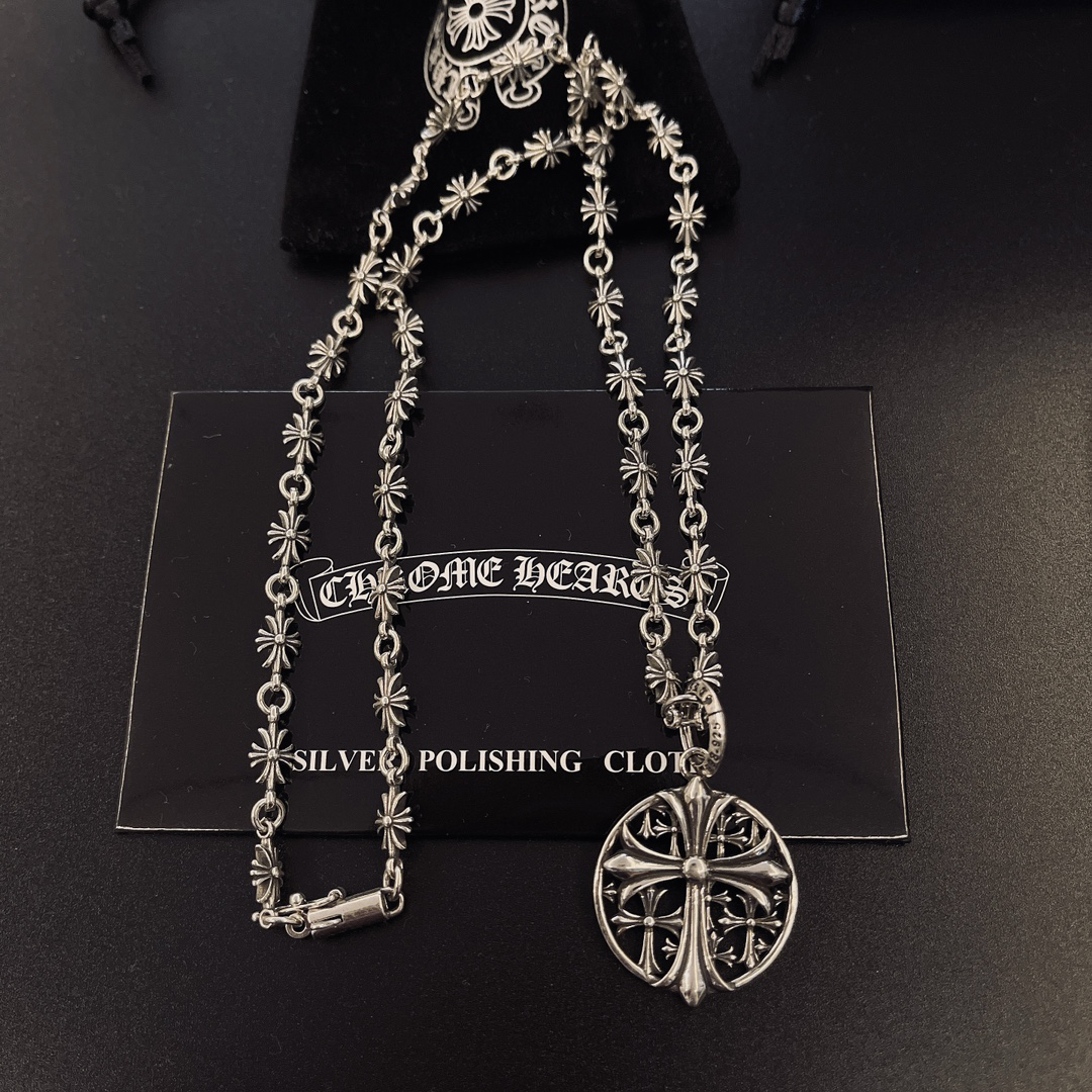 クロムハーツ「Chrome Hearts」シンプルペンダントネックレス - ユニセックス