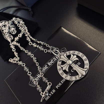 クロムハーツ「Chrome Hearts」シンプルペンダントネックレス - ユニセックス