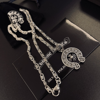 クロムハーツ「Chrome Hearts」シンプルペンダントネックレス - ユニセックス