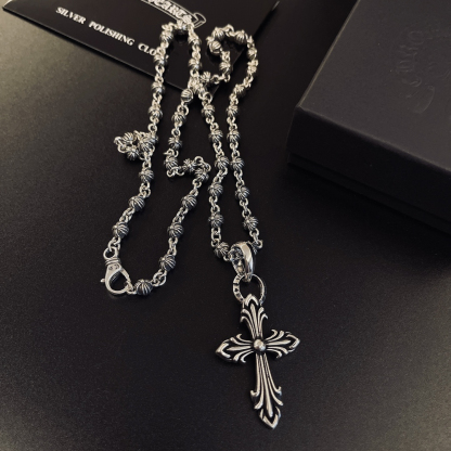 クロムハーツ「Chrome Hearts」シンプルペンダントネックレス - ユニセックス