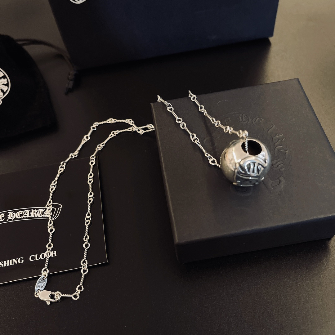 クロムハーツ「Chrome Hearts」シンプルペンダントネックレス - ユニセックス