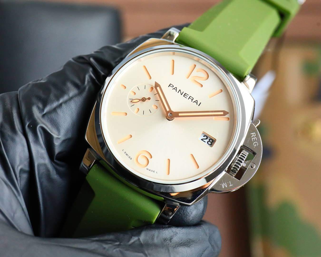 パネライ［Panerai］ルミノール ドゥエ シリーズ メカニカルウォッチ42MM